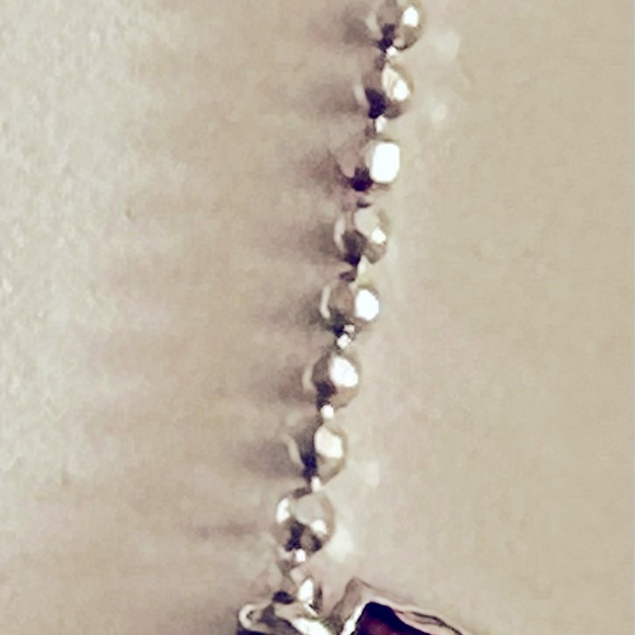 New Mia Fiore Dyadema Italy Sterling Silver Multi Crystal Bead Necklace - Picture 11 of 16